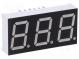 Display  LED  7-segmentig  14,2mm  rot  15mcd  Anode  Anz.Z 3  0,56