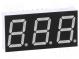 Display  LED  7-segmentig  14,2mm  grün  160mcd  Anode  Anz.Z 3