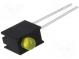 LED  im Gehäuse  gelb  3mm  Anz.Dioden 1  20mA  Linse  diffus, gelb