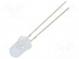 LED  5mm  rot  2180÷3000mcd  100°  20mA  1,8÷2,6V  Front  gewölbt