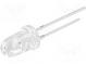 LED  5mm  rot  50000÷60000mcd  8°  20mA  1,8÷2,6V  Front  gewölbt