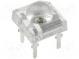LED Super Flux  7,62x7,62mm  rot  2500÷4000mcd  60°  20mA