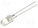 LED  5mm  gelb  80000÷100000mcd  15°  20mA  1,8÷2,5V  Front  gewölbt