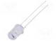 LED  5mm  gelb  2180÷3000mcd  3,5÷4,5lm  60°  30mA  1,8÷2,6V