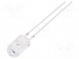 LED  5mm  gelb  8400÷10000mcd  3,5÷4,5lm  30°  30mA  2,1÷2,6V  78mW