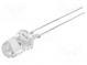 LED  5mm  blau  25000÷30000mcd  15°  50mA  3÷3,8V  Front  gewölbt