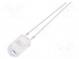 LED  5мм  голубой  7000÷8400мкд  2,5÷3лм  30°  30мА  2,9÷3,4В