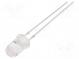 CRLED  5mm  blau  12000mcd  15°  14mA  5,5÷20V  Front  gewölbt