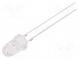 LED  5mm  bullet  blau  8000÷9000mcd  8°  20mA  2,9÷3,6V