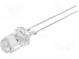 LED  5mm  blau  1400÷16500mcd  8°  20mA  2,9÷3,6V  Front  gewölbt