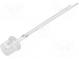 LED  5mm  blau  220÷330mcd  140°  20mA  2,9÷3,6V  Front  flach