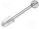 CRLED  5mm  blau  6500mcd  30°  14mA  5,5÷20V  Front  gewölbt