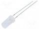 LED  5mm  blau  500÷750mcd  120°  20mA  2,7÷3,4V  Front  flach