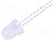 LED  10mm  blau  14400÷18000mcd  8°  Front  gewölbt  Bullet