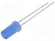 LED  5mm  bipolar  blau  330÷500mcd  180°  20mA  2,7÷3,4V