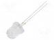 LED  7,8mm  blau-grün  25000÷30000mcd  30°  Front  gewölbt