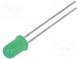 LED  5мм  бирюзовый  3000÷4200мкд  30°  20мА  2,9÷3,6В