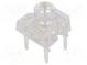 LED Super Flux  7,62x7,62mm  grün  1120÷1560mcd  120°  30mA