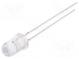 LED  5mm  grün  3000÷4200mcd  30°  12÷20mA  5V  Front  gewölbt