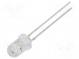 CRLED  5mm  grün  7000mcd  60°  14mA  5,5÷20V  Front  gewölbt
