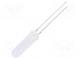 LED  5mm  grün  330÷500mcd  140°  20mA  2,7÷3,4V  Front  gewölbt
