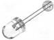 LED  10mm  grün  3000÷4200mcd  30°  Front  gewölbt