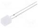 LED  quadratisch  5x5x7mm  grün  500÷750mcd  140°  Front  flach