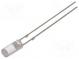 LED  3mm  gelb-grün  100÷150mcd  110°  Front  flach