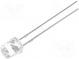 LED  5mm  rot  330÷750mcd  140°  20mA  1,8÷2,4V  Front  flach