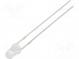 LED  3mm  violett  2180÷3000mcd  30°  Front  gewölbt  ohne Stopper