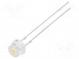 LED  4,8mm  warmweiß  kerzenscheinimitierend  1560÷2180mcd  100°