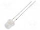 LED  5mm  kerzenscheinimitierend  warmweiß  1120÷1560mcd  140°