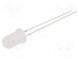 LED  5mm  warmweiß  4200÷5800mcd  30°  20mA  2,7÷3,4V  2700K