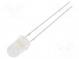 LED  5mm  warmweiß  4200÷5800mcd  100°  20mA  2,7÷3,4V  8500-18000K