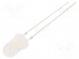 LED  5mm  warmweiß  8400÷10000mcd  30°  20mA  2,7÷3,4V  3000K