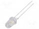 LED  5mm  warmweiß  90000÷110000mcd  8°  70mA  2,8÷3,6V  2700-3200K