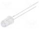 LED  5mm  warmweiß  2180÷3000mcd  30°  12÷20mA  5V  Front  gewölbt