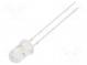CRLED  5mm  warmweiß  8000mcd  30°  14mA  5,5÷20V  Front  gewölbt