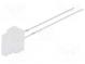 LED  rechtwinklig  1,8x7,05mm  warmweiß  330÷500mcd  30°  20mA