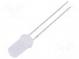 LED  5mm  bipolar  warmweiß  750÷900mcd  180°  20mA  2,7÷3,4V