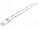 LED  3mm  orange  220÷330mcd  110°  Front  flach  Rastermaß  2,54mm