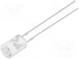 LED  5мм  оранжевый  1120÷1560мкд  100°  20мА  1,8÷2,6В