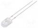 LED  oval  5,1x4,3mm  orange  13000mcd  100/40°  Front  gewölbt