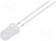 LED  5mm  bipolar,zweifarbig  grün/blau  14400÷18000mcd  15°  20mA