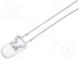 LED  5mm  grün  7000÷10000mcd  30°  20mA  2,8÷4V  Front  gewölbt