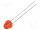 LED  5mm  bullet  rot  220÷330mcd  100°  20mA  1,8÷2,6V