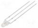 LED  3mm  zweifarbig  rot / blau  18000÷22000mcd  8400÷10000mcd
