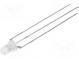 LED  3mm  zweifarbig  rot / blau  2180÷3300mcd  1200÷1560mcd  30°