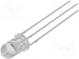LED  5mm  zweifarbig  rot / blau  8500mcd  4000mcd  30°  20mA