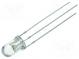 LED  5mm  zweifarbig  rot/warmweiß  3000÷4200mcd  3000÷4200mcd
